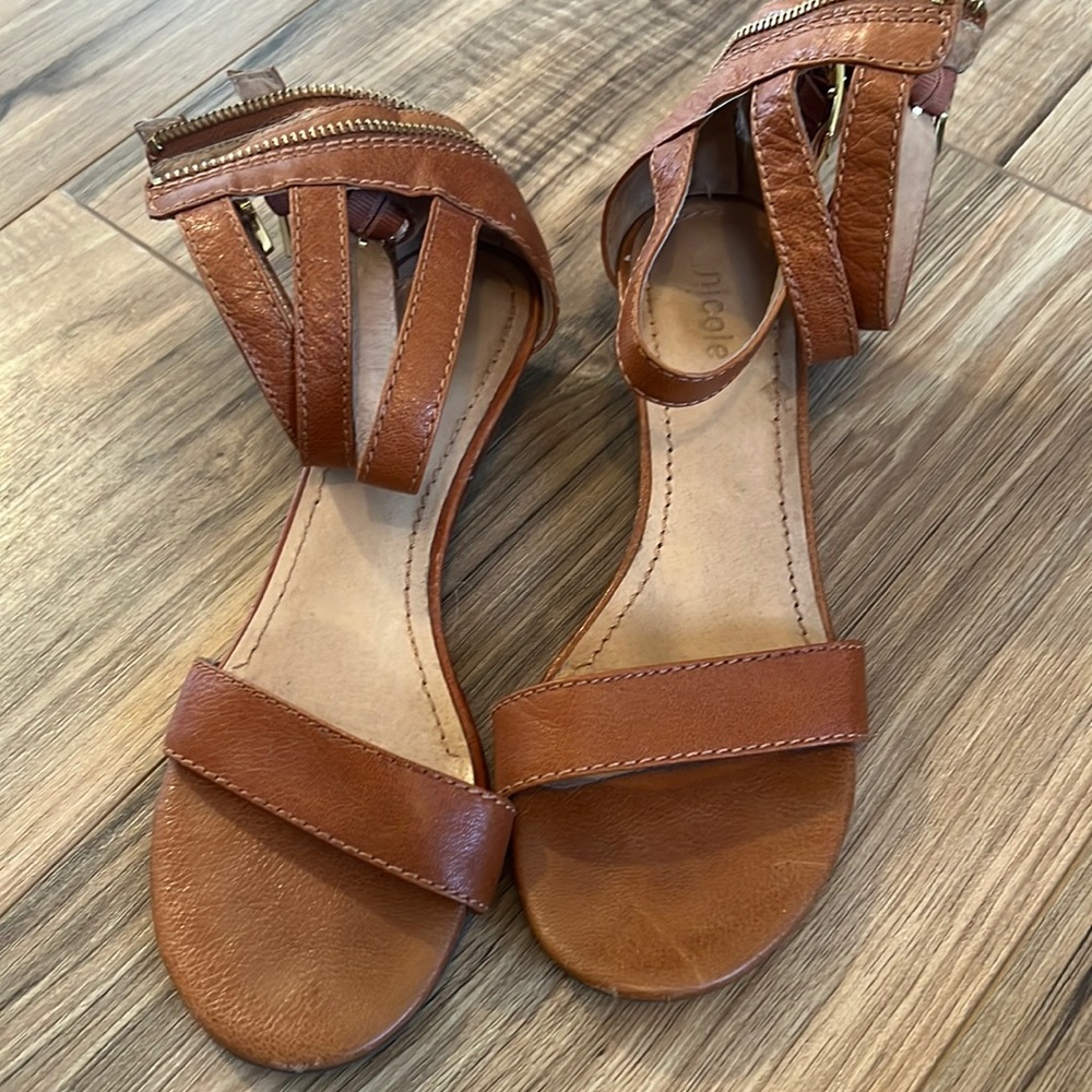 Nicole brand brown Sandals